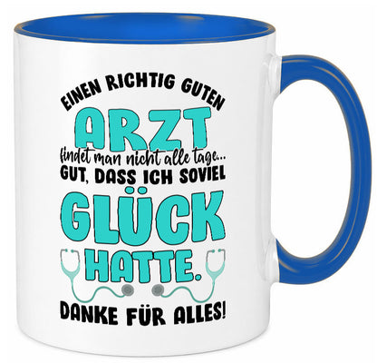 Richtig guter Arzt | Dankeschön Tasse Ärzte Spruch vl9 Humor Geschenkidee