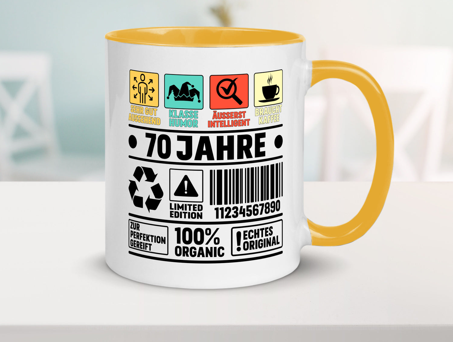 70. Geburtstag | 70 Jahre Humor Limited Edition lustiger Spruch Geschenk