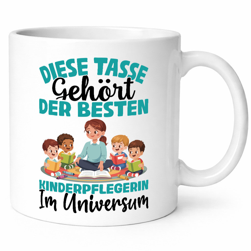 Im Universum: Kinderpflegerin | Kinder Pflegeberuf Geschenkidee Arbeit Kollegen