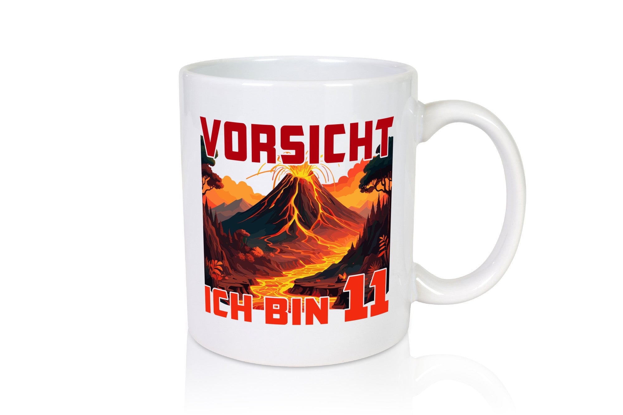 11. Geburtstag | 11 Jahre Vulkanausbruch Vulkan Geschenk Geschenkidee lustiger