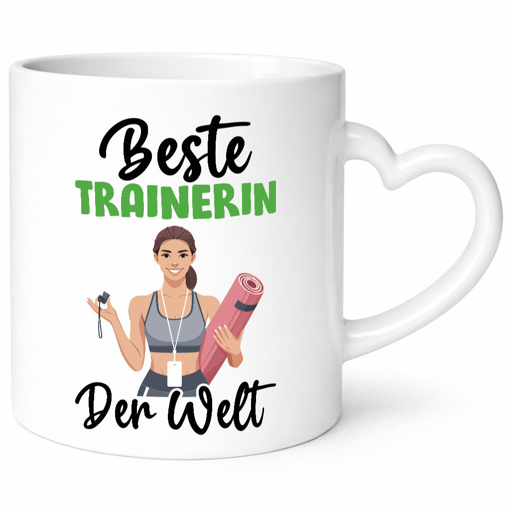 Beste Trainerin | Sportverein Humor v2 lustiger Spruch Geschenk Geschenkidee