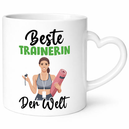 Beste Trainerin | Sportverein Humor v2 lustiger Spruch Geschenk Geschenkidee