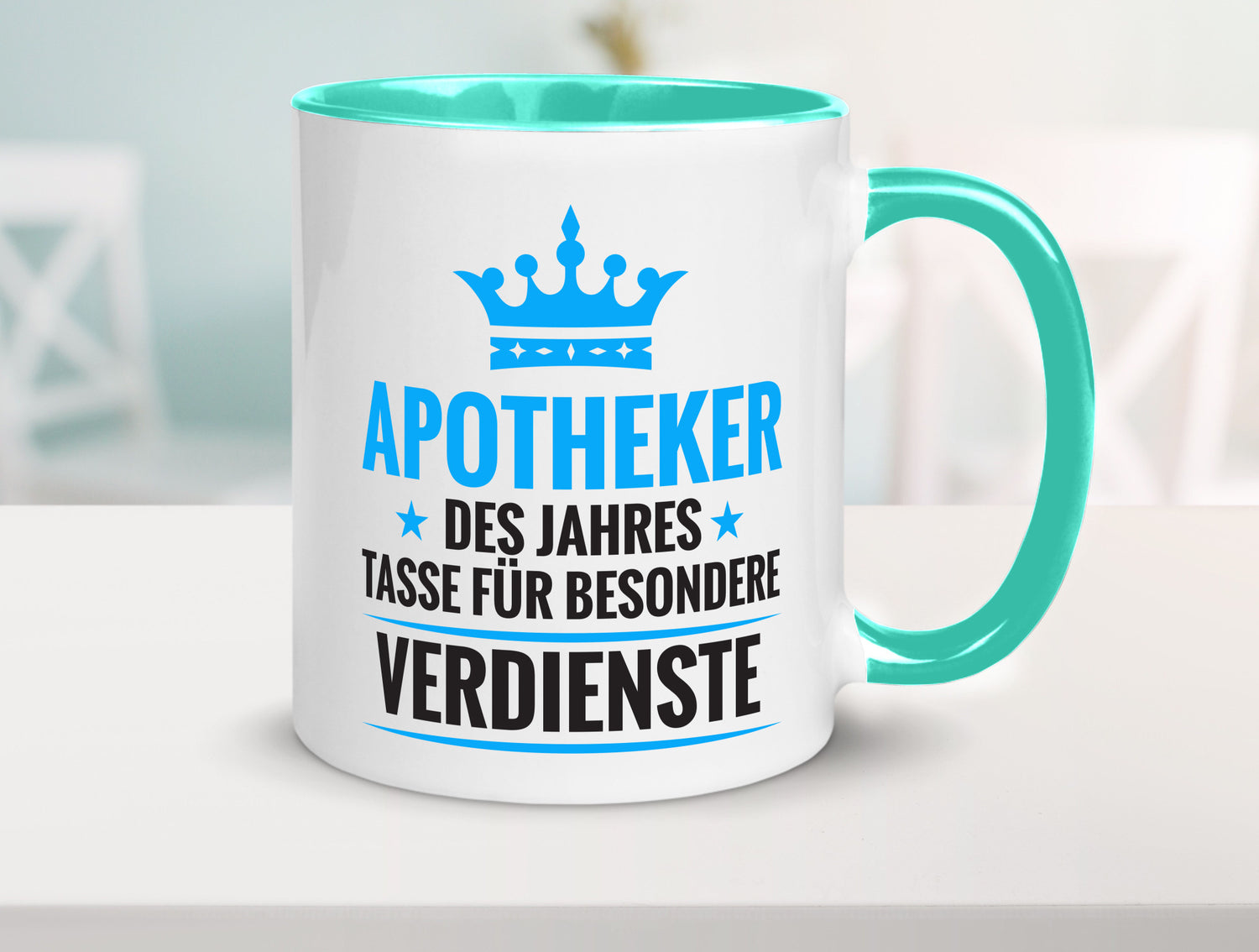 Besonderer Verdienst: Apotheker | Apotheke Pharmazie lustiger Spruch Geschenk