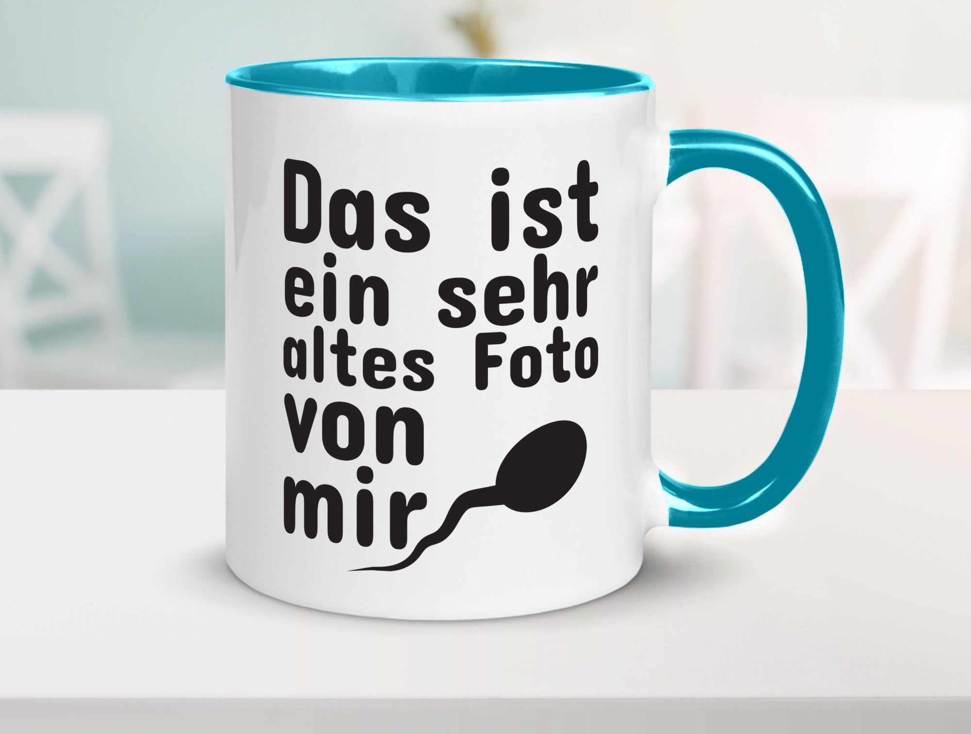 Sehr altes Foto von mir | lustige Tasse Männer Humor Geschenk Geschenkidee