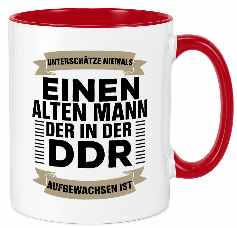 DDR Männer | Ostdeutschland Opa Ossi Vatertag Humor Familie Geschenkidee Tasse