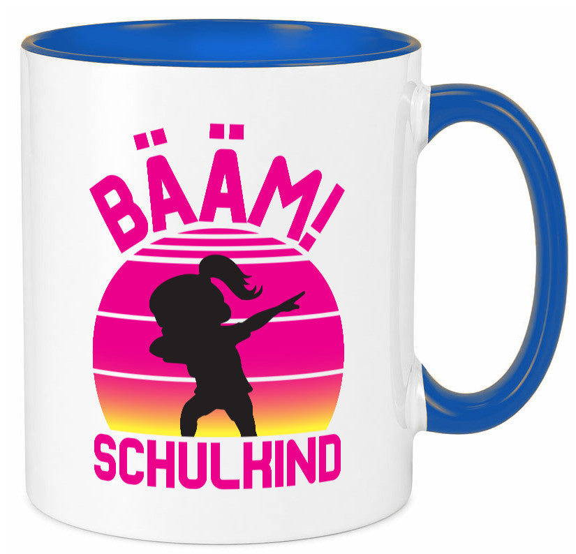 Bääm Schulkind | Einschuldung Schulanfang Geschenkidee Humor Tasse