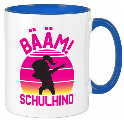 Bääm Schulkind | Einschuldung Schulanfang Geschenkidee Humor Tasse