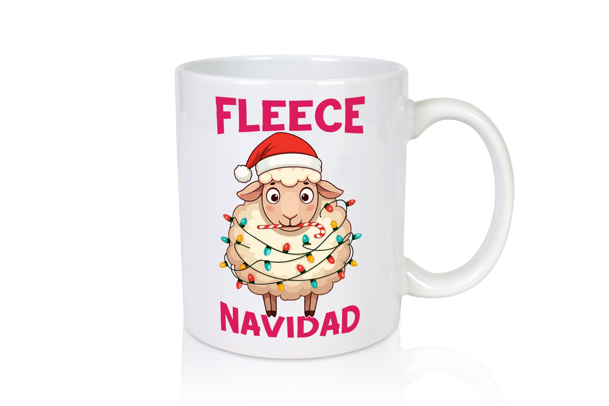 Fleece Navidas | Weihnachtschaf Weihnachten lustig Humor Geschenkidee Geschenk