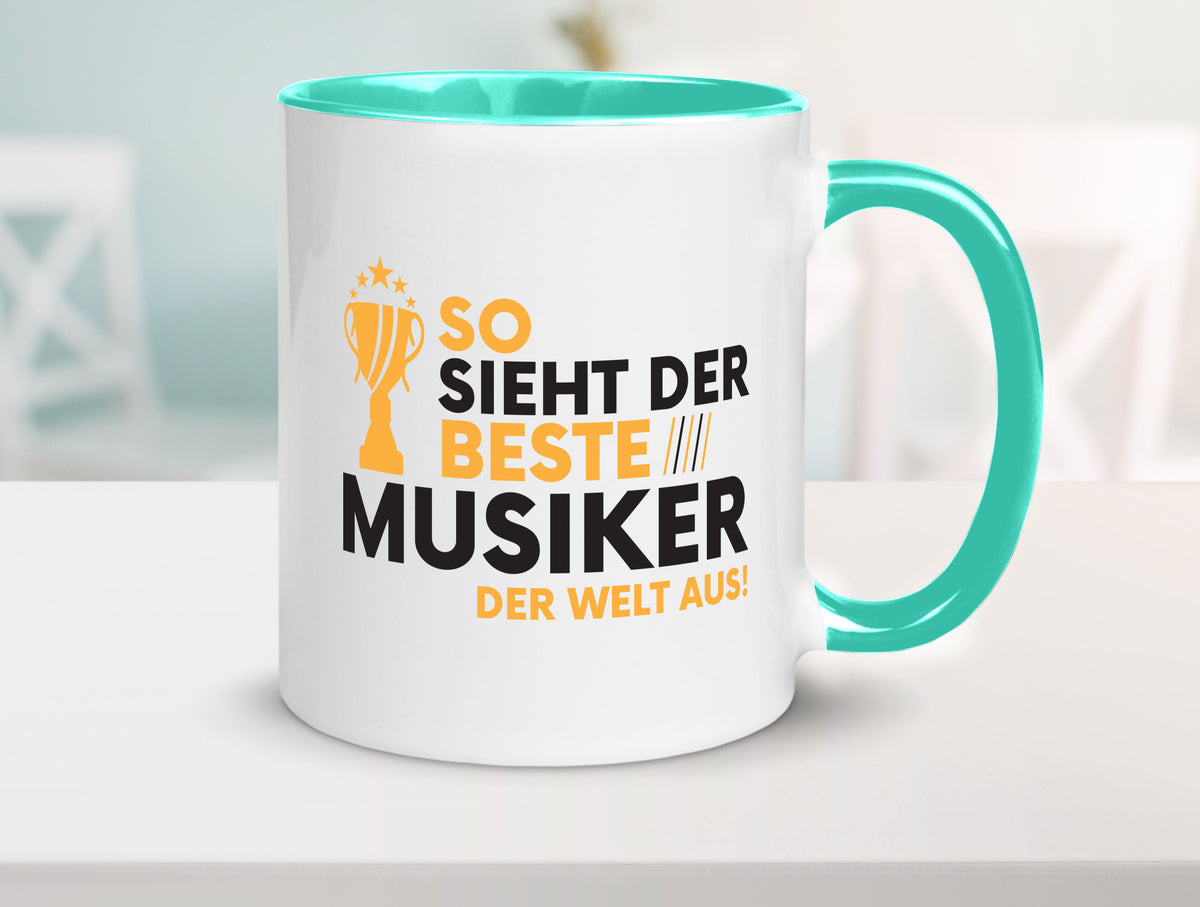 Der Weltbeste Musiker | Musik Musikant lustig Humor Geschenkidee Geschenk Tasse