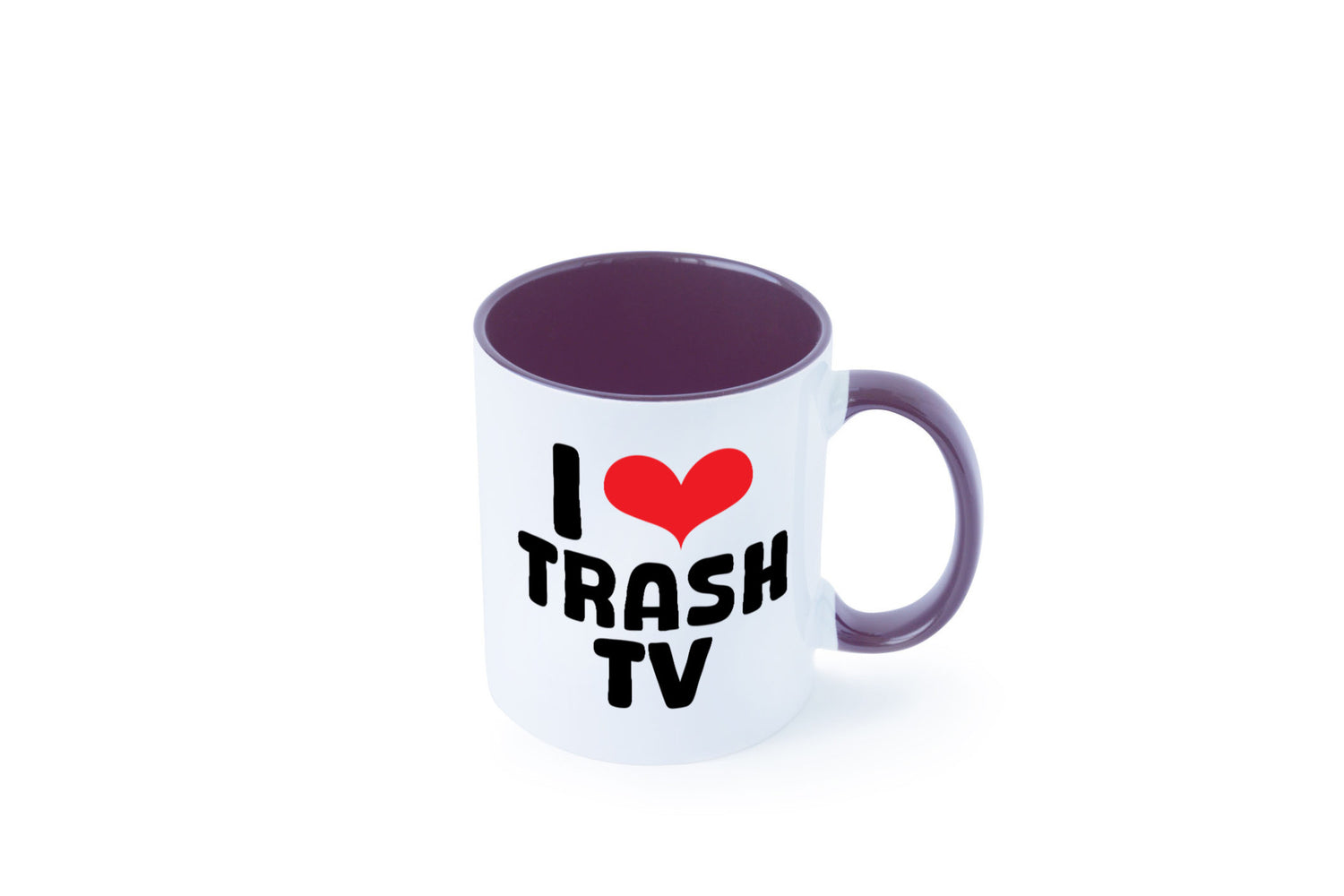 I love Trash TV | v2 lustig Humor Geschenkidee Geschenk Tasse