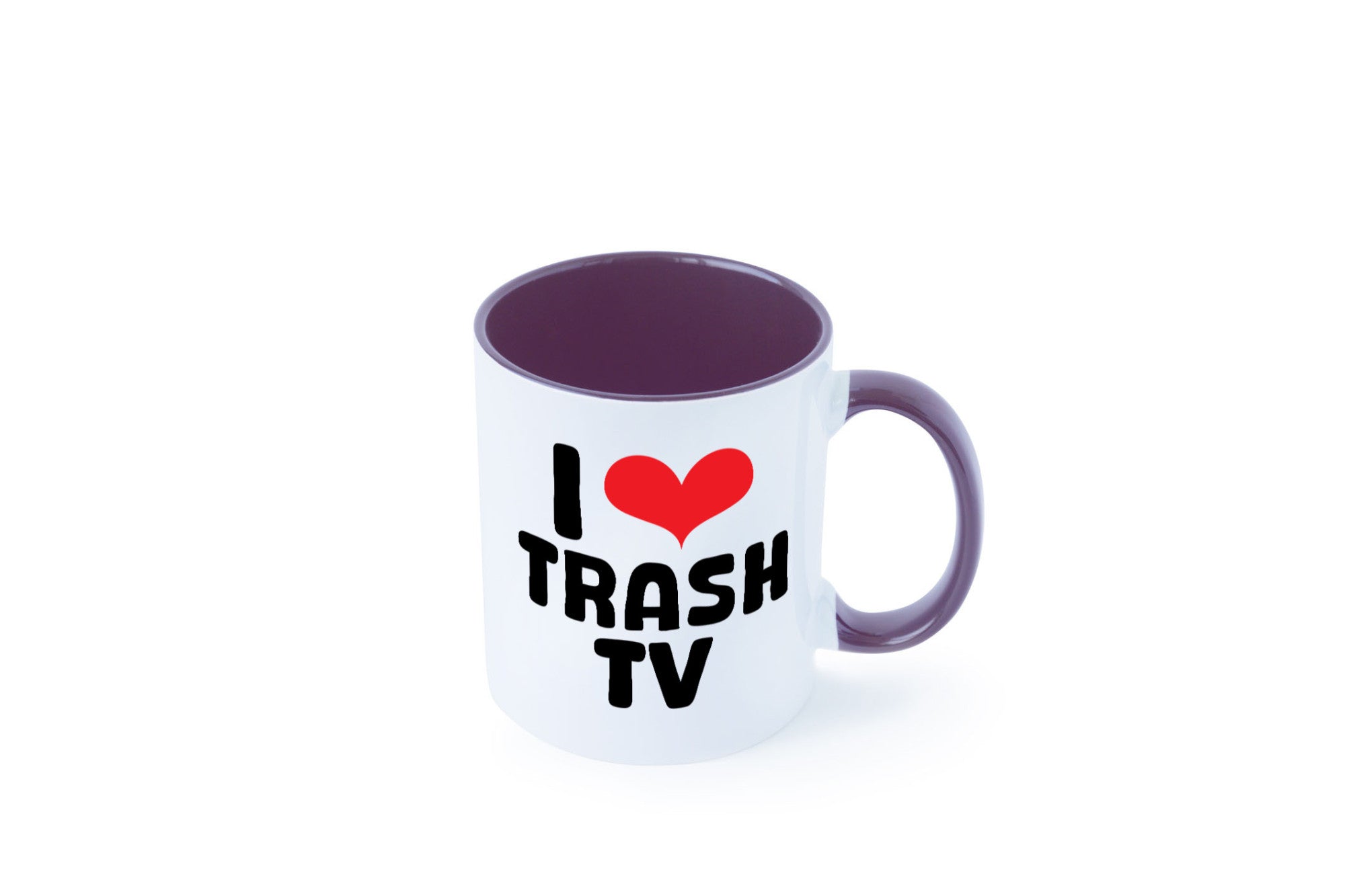 I love Trash TV | v2 lustig Humor Geschenkidee Geschenk Tasse