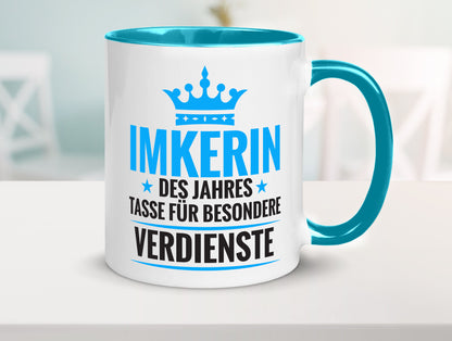 Besonderer Verdienst: Imkerin | Imkerei Geschenk Humor Geschenkidee lustiger