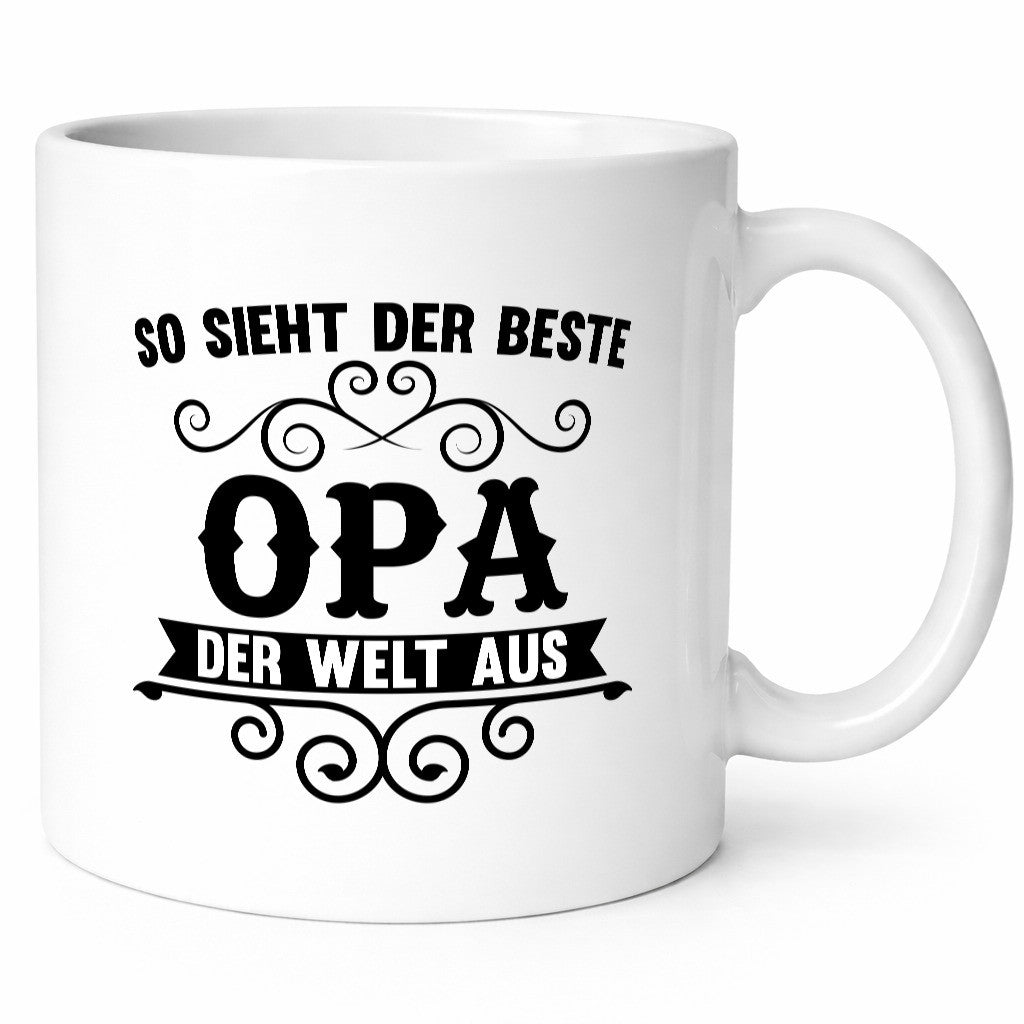 Der Beste Opa | Großvater Enkel Geschenkidee Familie Humor Tasse