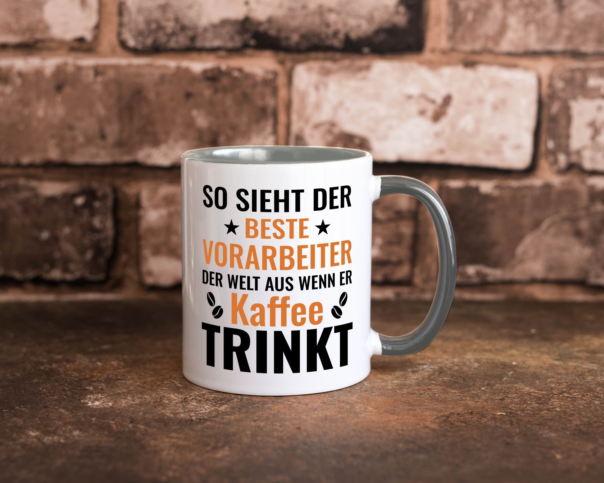 Kaffee trinkt: Vorarbeiter | Kollege Teamleiter Geschenk Arbeit Kollegen Büro