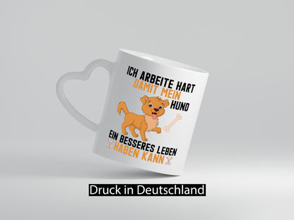 Ich Arbeite für meinen Hund | Schönes leben lustig Arbeit Kollegen Büro