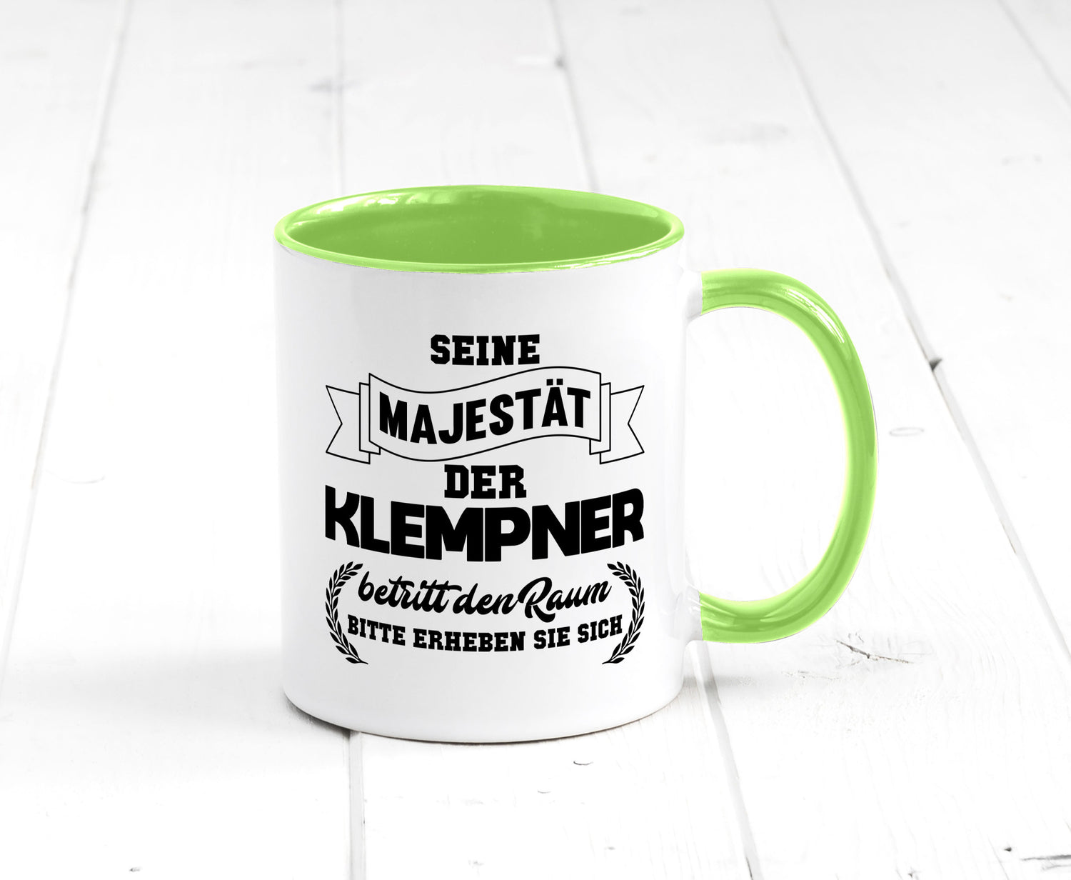 Der Klempner betritt den raum | Geschenk Humor Geschenkidee lustiger Spruch