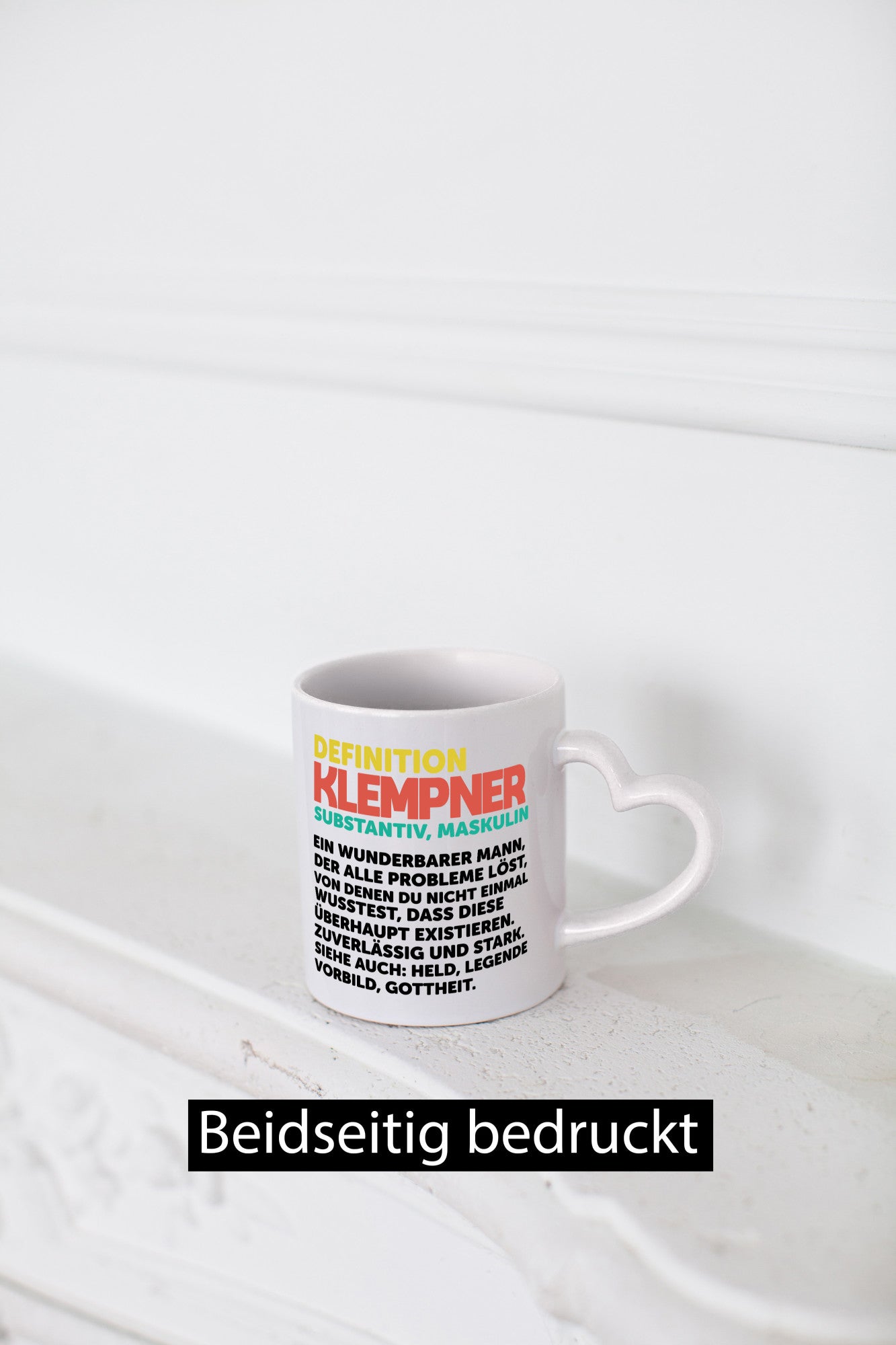 Definition Klempner | Arbeit Held Geschenkidee Kollegen Büro Humor Tasse