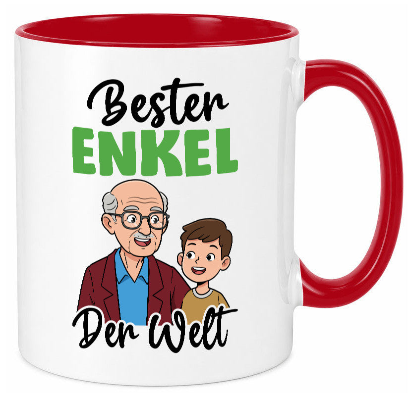 Bester Enkel | Großmutter Großvater Oma Opa lustiger Spruch Geschenk Familie