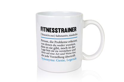 Fitnesstrainer | Spruch Personal Trainer Sport lustiger Geschenk Humor