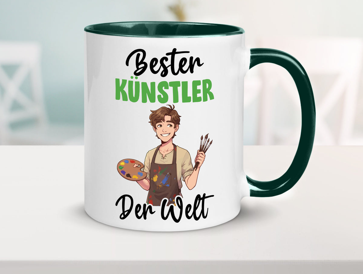 Bester Künstler | Kunst Geschenkidee Humor Tasse