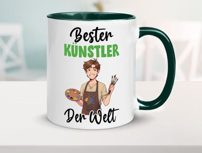 Bester Künstler | Kunst Geschenkidee Humor Tasse