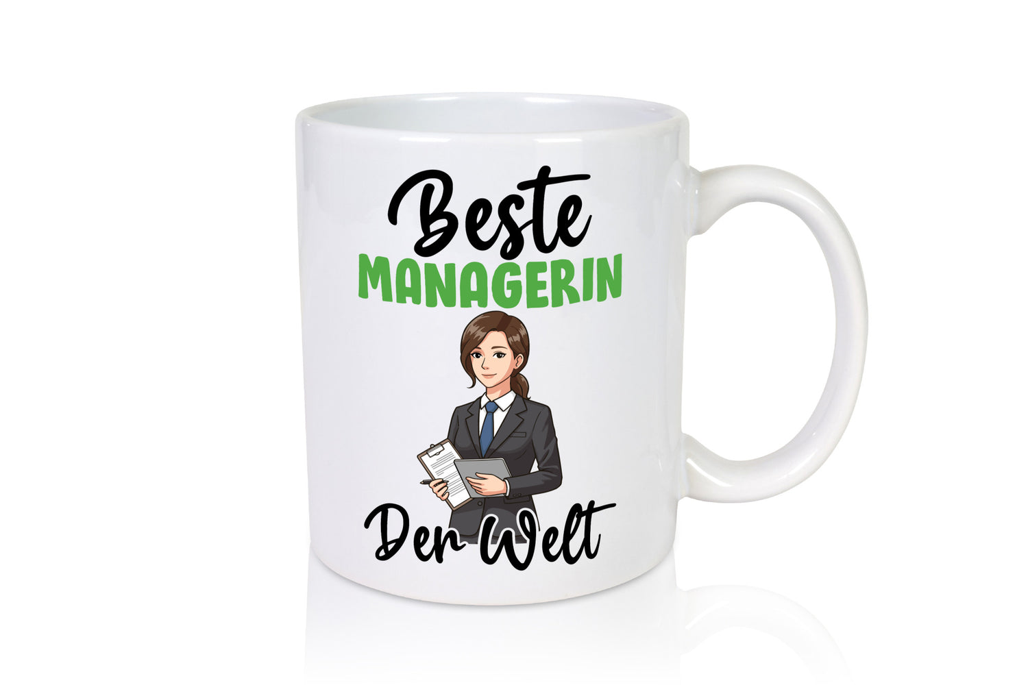 Beste Managerin | Management v2 lustig Humor Geschenkidee Geschenk Tasse