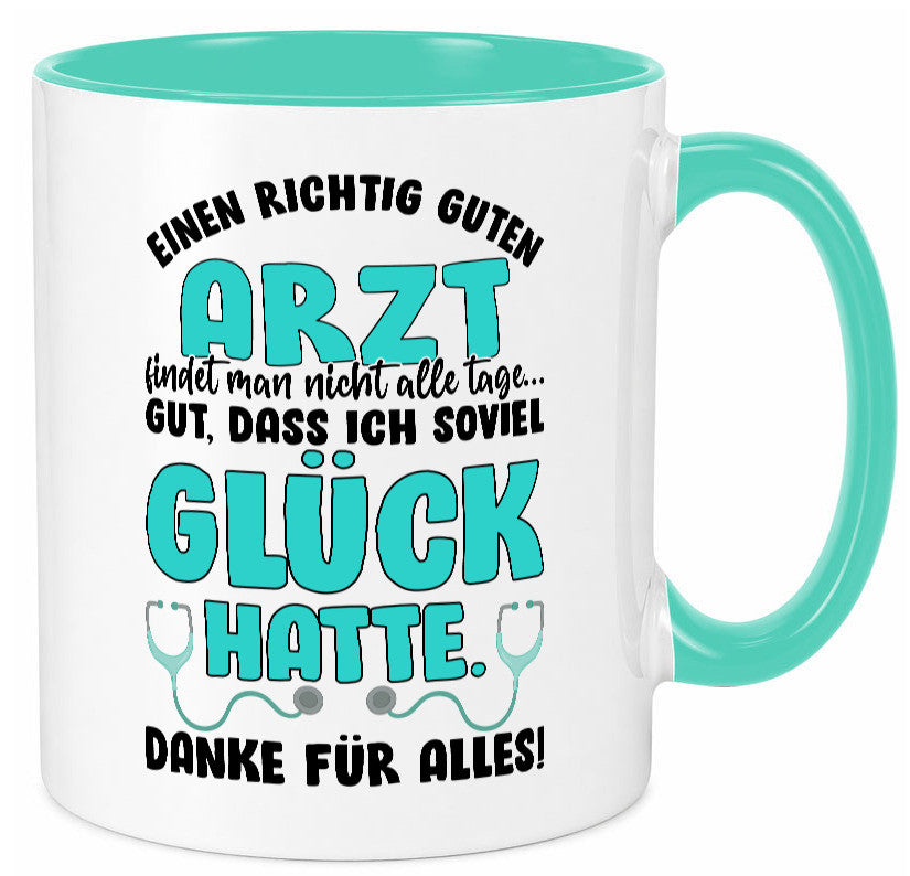 Richtig guter Arzt | Dankeschön Tasse Ärzte Spruch vl9 Humor Geschenkidee