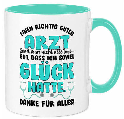 Richtig guter Arzt | Dankeschön Tasse Ärzte Spruch vl9 Humor Geschenkidee