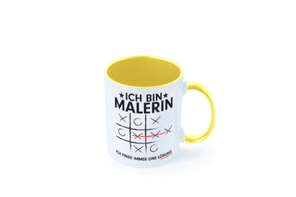 Löse Probleme: Malerin | Malerinnen Humor Geschenkidee Tasse