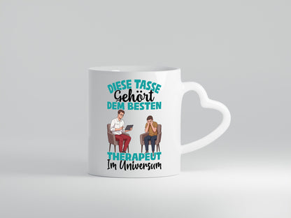 Im Universum: Therapeut | Psychotherapie Therapie Humor Geschenkidee Tasse