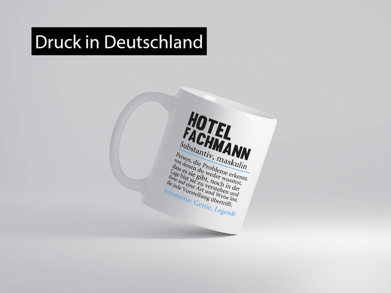 Hotelfachmann | Beruf Spruch lustig Hotel Geschenk Arbeit Kollegen Büro
