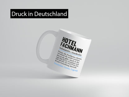 Hotelfachmann | Beruf Spruch lustig Hotel Geschenk Arbeit Kollegen Büro