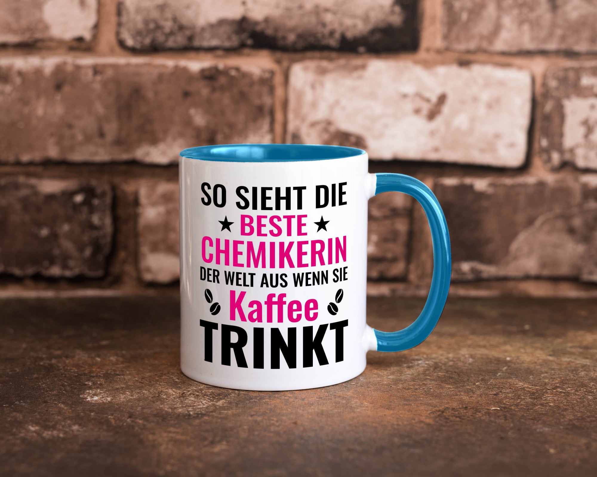 Kaffee trinkt: Chemikerin | Chemie Labor Geschenkidee Humor Tasse