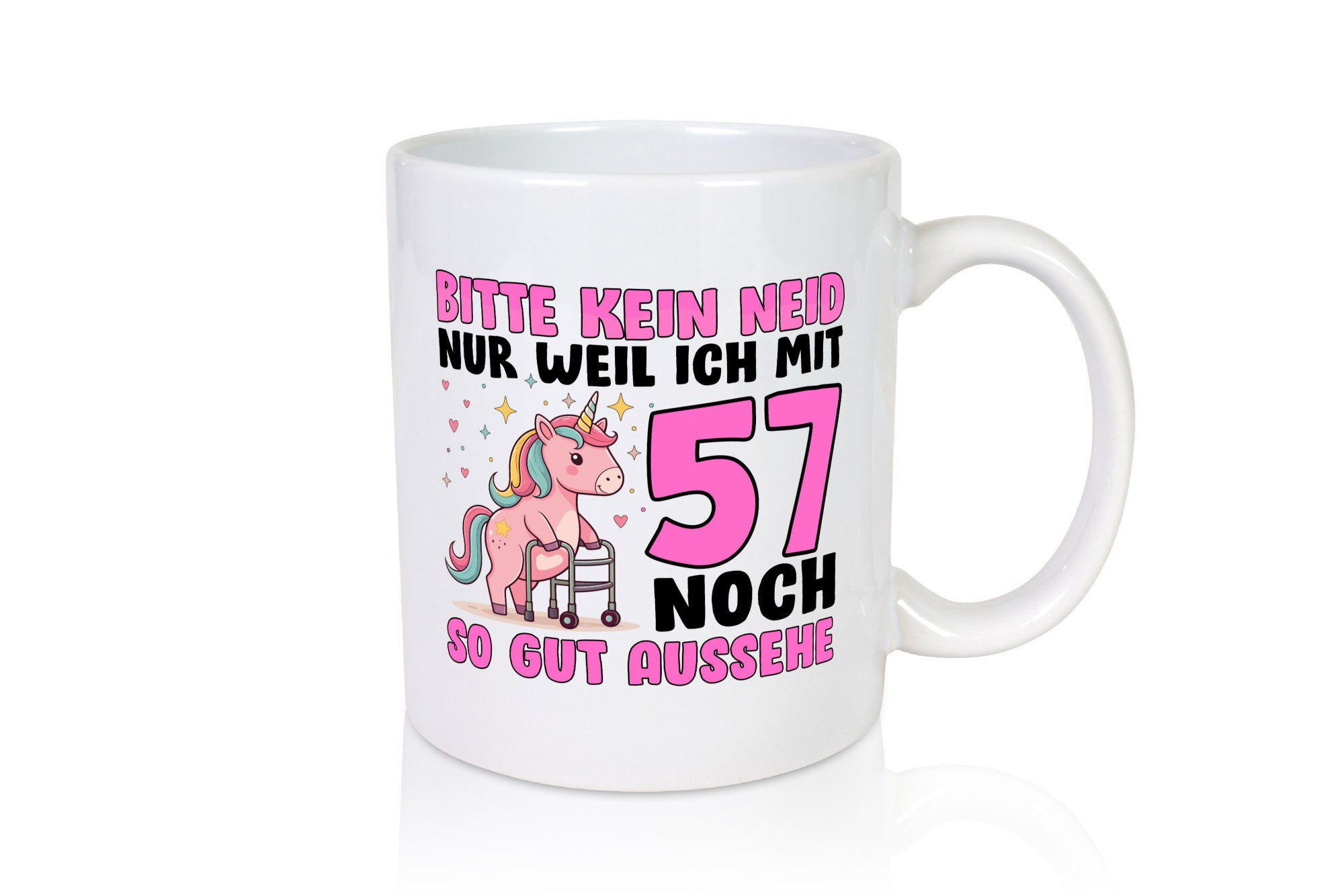 57. Geburtstag | 57 Jahre Mit noch so gut aussehen Humor Geschenkidee Tasse