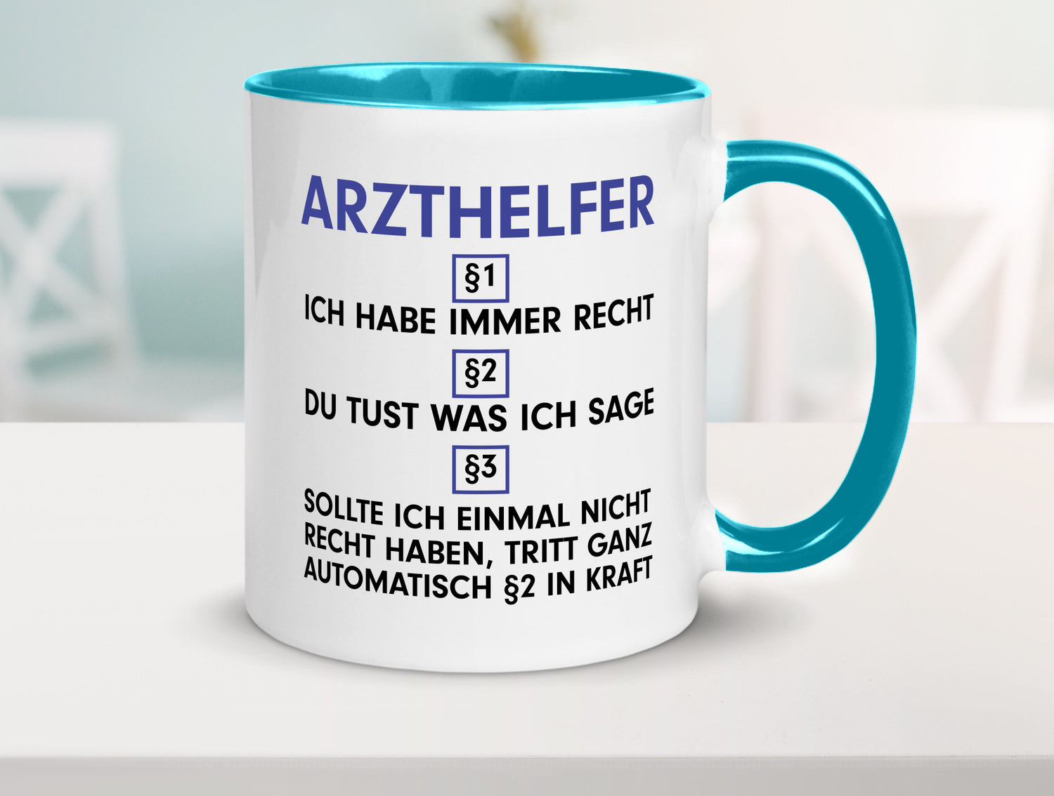 Ich habe immer Recht Arzthelfer | Fachangestellter Medizin Geschenkidee Humor