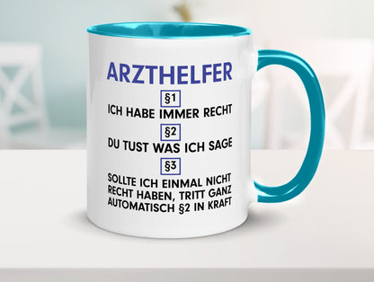 Ich habe immer Recht Arzthelfer | Fachangestellter Medizin Geschenkidee Humor