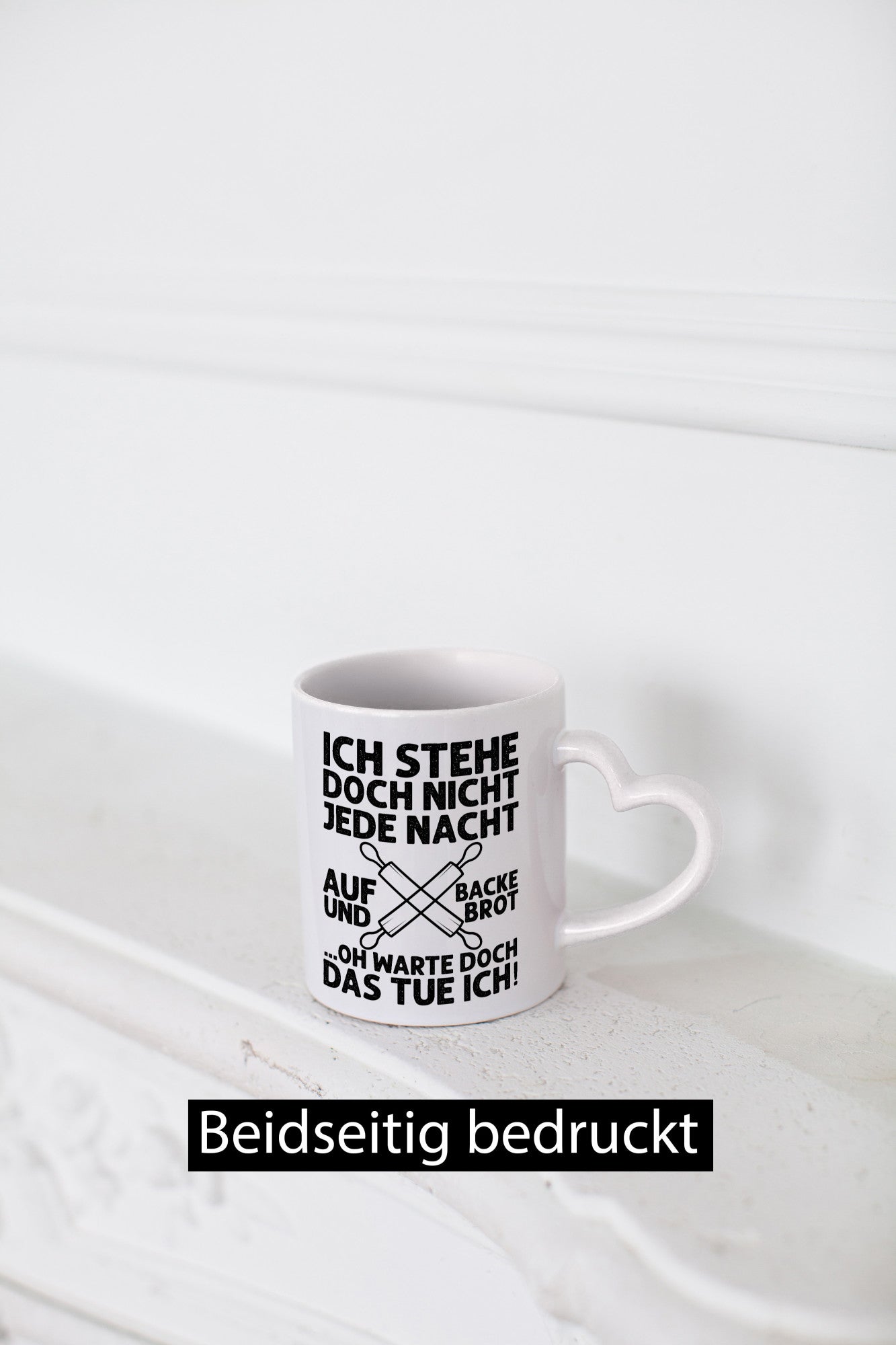 Jeden morgen aufstehen und Brot backen | Bäcker lustiger Spruch Geschenk Humor