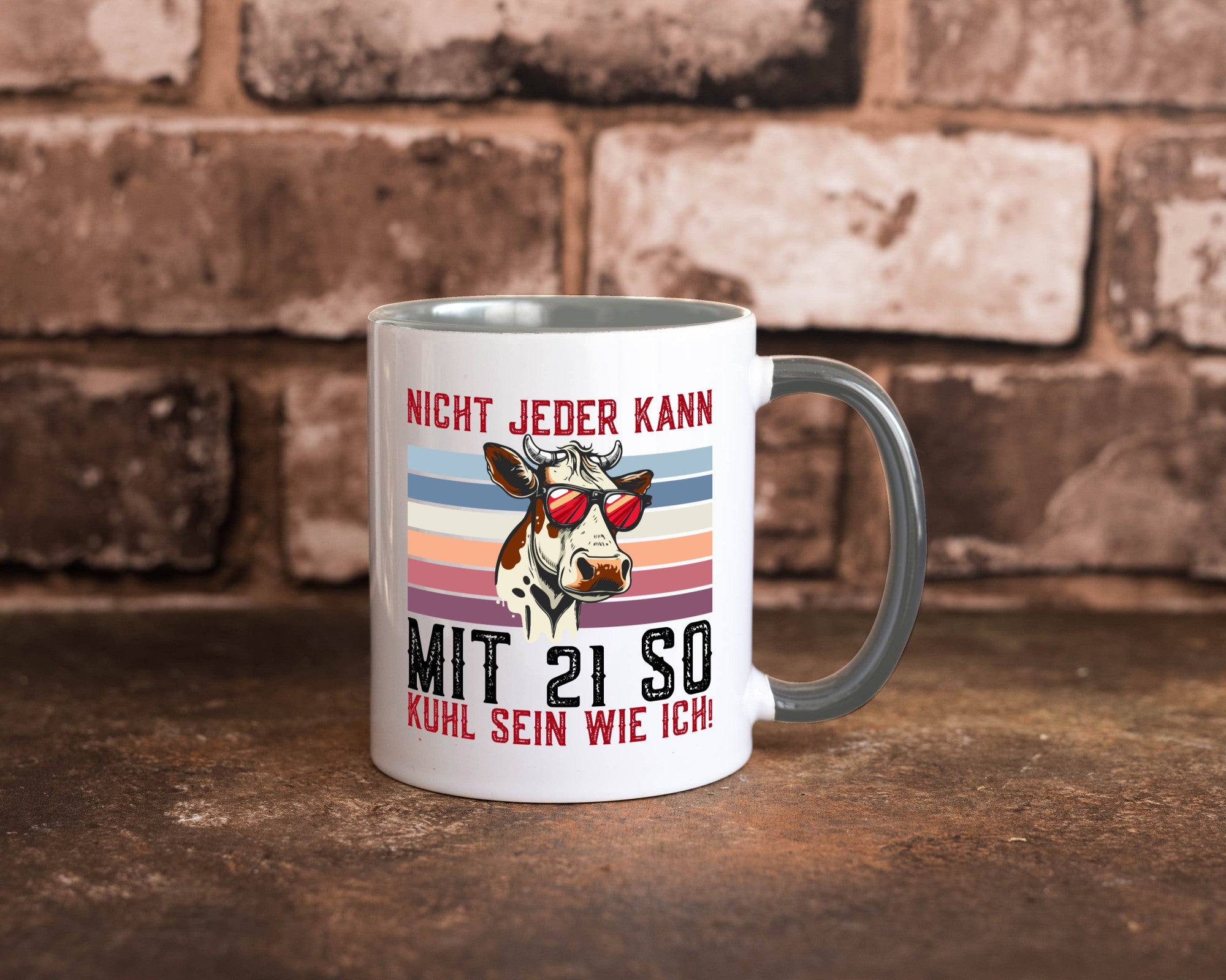 Mit 21 so gut aussehen | 21. Geburtstag Landwirt Bauer v2 Humor Geschenkidee