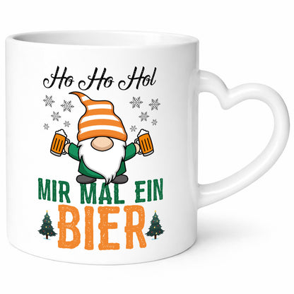Hol mir mal ein Bier | Weihnachten Alkoholliebhaber lustiger Spruch Geschenk