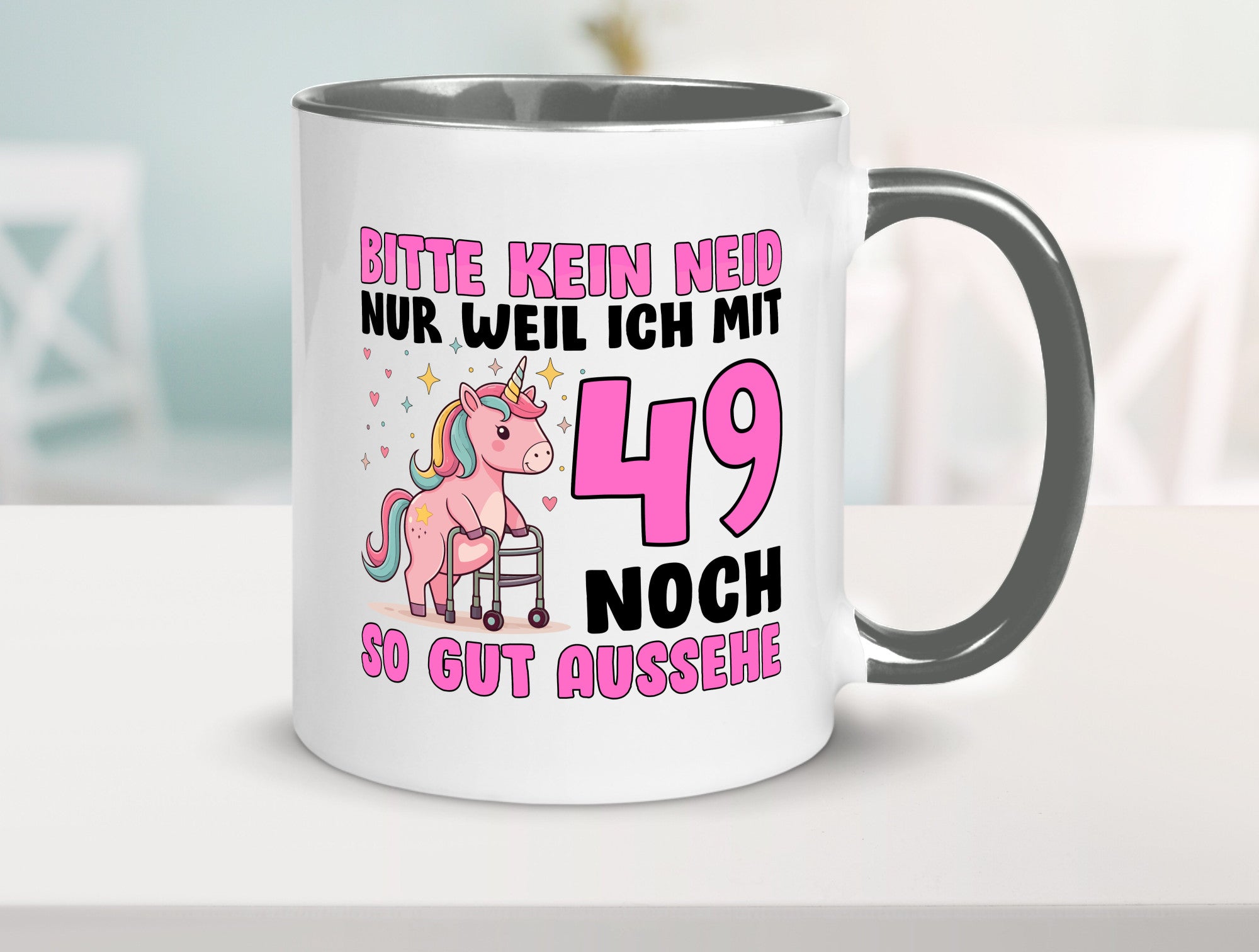 49. Geburtstag | 49 Jahre Mit noch so gut aussehen lustiger Spruch Geschenk