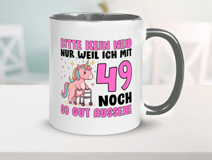 49. Geburtstag | 49 Jahre Mit noch so gut aussehen lustiger Spruch Geschenk