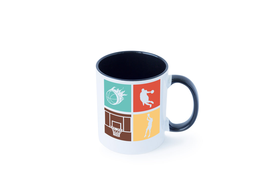 Basketball | Sportfan Slam Dunk Teamplayer NBA Humor Geschenkidee Tasse