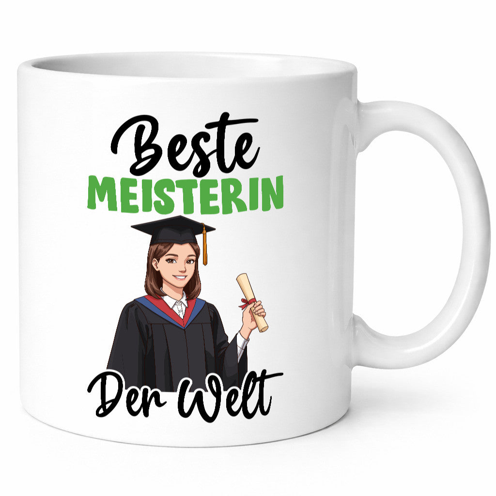Beste Meisterin | Meisterbrief v2 Geschenk Humor Geschenkidee lustiger Spruch