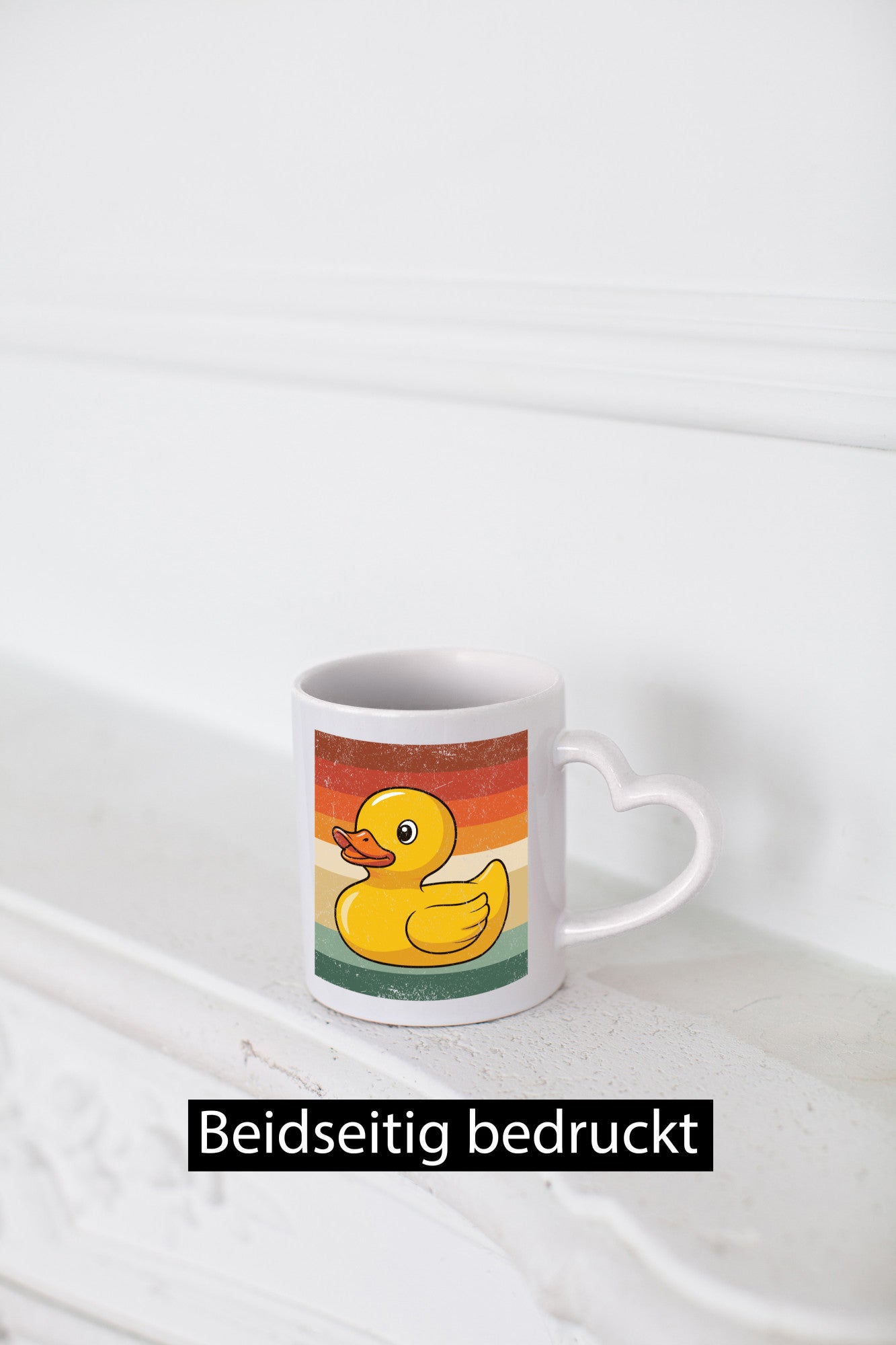 Enten | Entchen Gummiente Retro Vintage Geschenkidee Humor Tasse