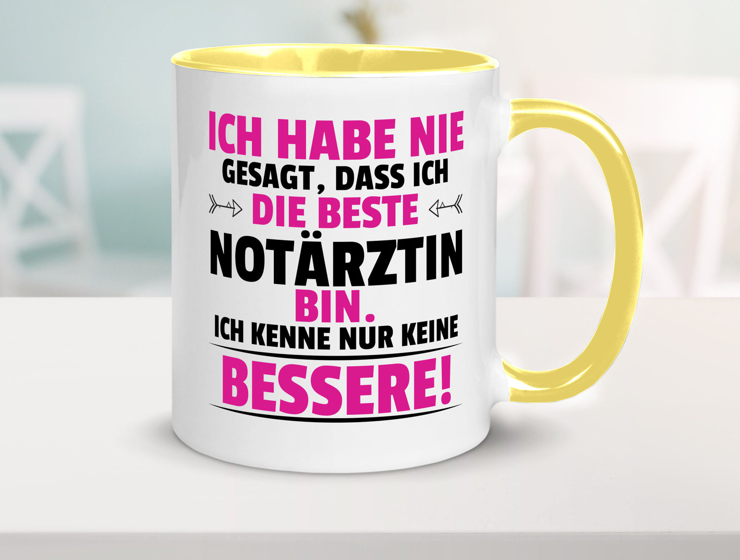 Die Beste Notärztin | Ärztin Humor Geschenkidee Tasse