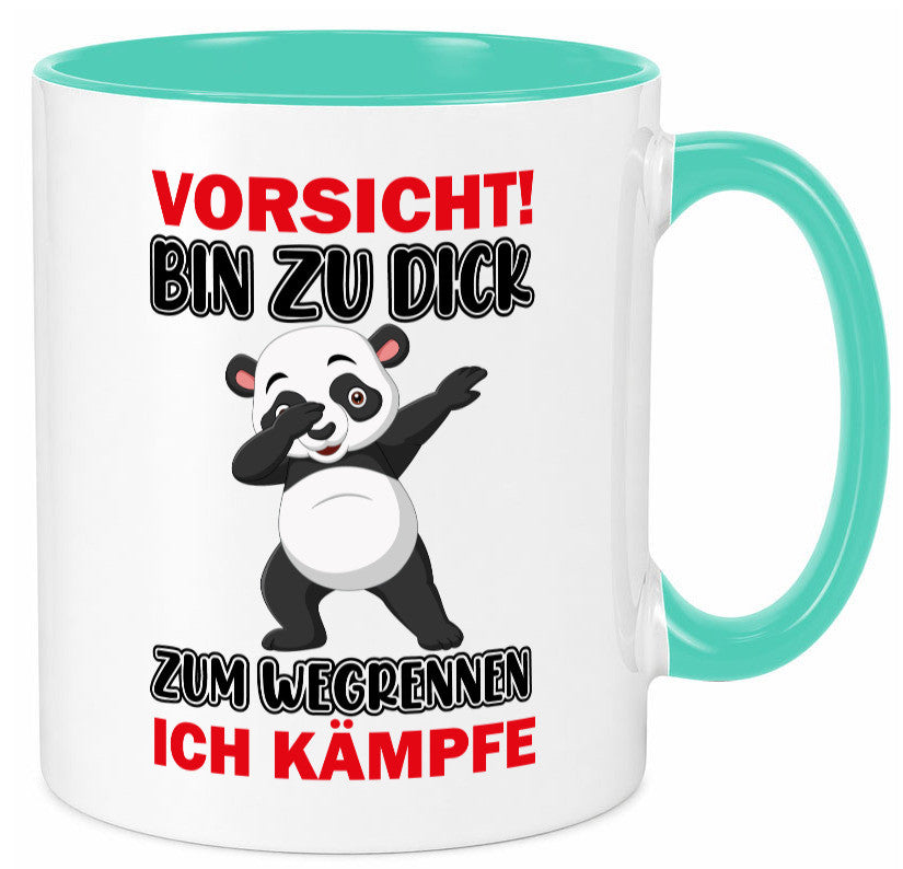 Ich bin ein Kämpfer Geschenk Humor Geschenkidee lustiger Spruch Tasse