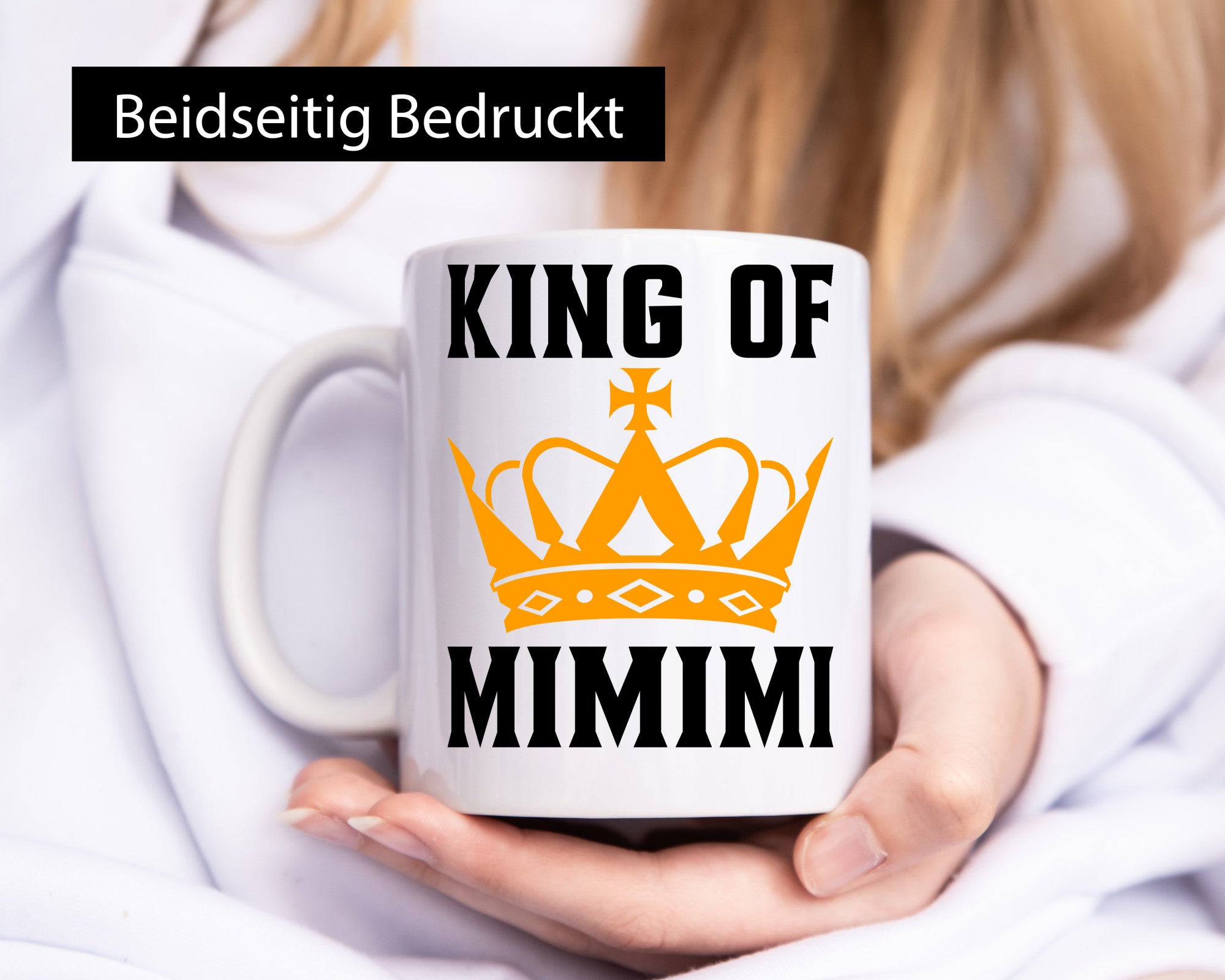 King of mimimi | Statement Ironie Humor Geschenkidee Tasse