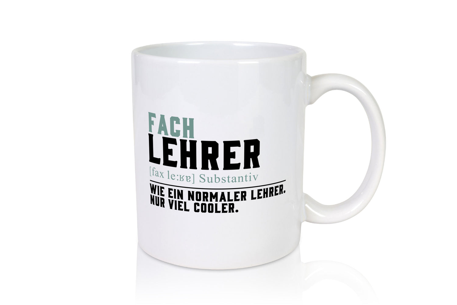 Fachlehrer | Lehrer Unterricht Lieblingslehrer Geschenk Humor Geschenkidee
