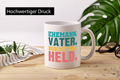 Ehemann | Vater Beschützer Vatertag Geschenk Familie Geschenkidee lustiger