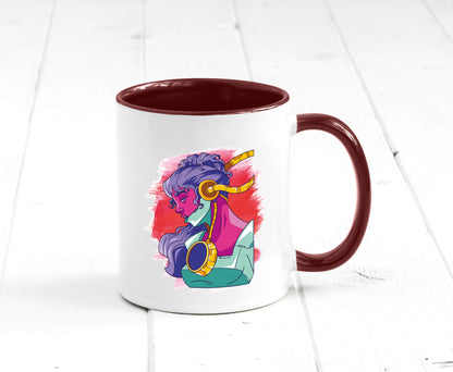Zeichnung | Kunst Tasse Frauen Motiv cooles Design Humor Geschenkidee
